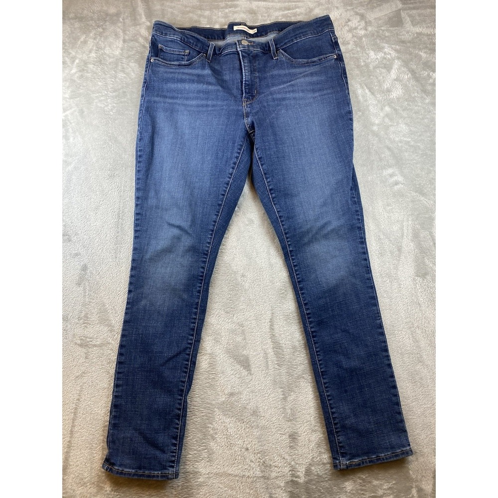 Levi's 311 Shaping Skinny Jeans Women's Size 34 Medium Blue Denim (36x29)